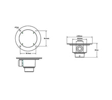 Cargar imagen en el visor de la galería, Vivotek am-114 - soporte para montaje en techo compatible con am518, am116, am117, am527, am528, am525, am529 y am52a