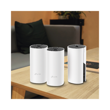 Cargar imagen en el visor de la galería, Router inalámbrico mesh para hogar, doble banda AC, doble puerto Gigabit, 2 antenas internas con seguridad.