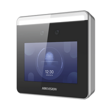 Cargar imagen en el visor de la galería, Terminal WIFI de Reconocimiento Facial ULTRA RÁPIDO y lectura de CÓDIGOS QR / Asistencia + Control de Acceso / Soporta APP de Hik-Connect (P2P) / Hasta 1.5 Mts de Reconocimiento Incluso en Movimiento
