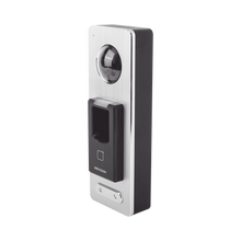 Cargar imagen en el visor de la galería, 2 EN 1 / Lector Biométrico IP65 con Función de Videoportero y lector QR Incluida/ Llamada a APP de Smartphone Hik-Connect P2P (No requiere monitor) / Soporta Tarjetas - Huellas - Códigos QR / Cámara 2 MP Compatible con DVRs y
