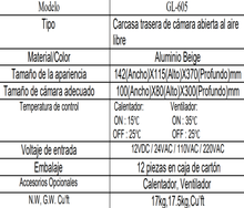 Cargar imagen en el visor de la galería, SAXXON HO605&BR205 - Gabinete blanco tipo FLIP-OPEN / Medida 14.2 x 11.5 x 37 CM / Incluye soporte / Largo