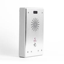 Cargar imagen en el visor de la galería, Intercomunicador IP, 2 líneas SIP, 2 relevadores con botón para llamada, anti-vandálico, IP65 e IK10, PoE