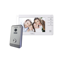 Cargar imagen en el visor de la galería, Videoportero a color de 7" (monitor y frente de calle), Manos libres/Expandible a un total de 3 monitores