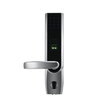 Cargar imagen en el visor de la galería, Cerradura autónoma izquierda bluetooth de huella digital, tarjeta de proximidad y contraseña / APP ZKSmarKey