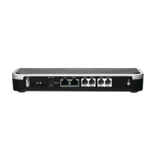 Cargar imagen en el visor de la galería, Conmutador IP-PBX de 2 puertos FXO + 2 FXS, 30 llamadas concurrentes, 500 usuarios y doble puerto Gigabit