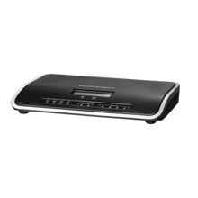 Cargar imagen en el visor de la galería, Conmutador IP-PBX de 2 puertos FXO + 2 FXS, 30 llamadas concurrentes, 500 usuarios y doble puerto Gigabit