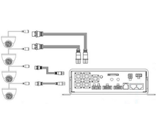 Cargar imagen en el visor de la galería, DAHUA CONECT6MTSV2 - Cable Extensor Tipo Aviación de 6 Mts/ Para Transmisión de Video y Audio Analogico/ para DVR Movil/ #Proyectos