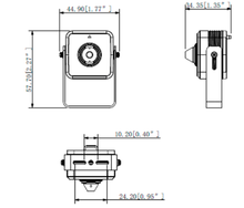 Cargar imagen en el visor de la galería, DAHUA HUM4231 - Camara IP Pinhole/ 2 Megapixeles/ Lente de 2.8mm/ Angulo de 105 Grados/ H.265+/ WDR Real/ 1 Entrada de Audio y 1 Salida/ Metalica #PinHole