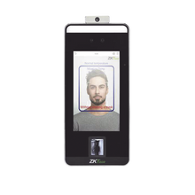 Cargar imagen en el visor de la galería, Terminal de reconocimiento facial, palma, huella digital y temperatura de alta velocidad
