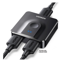 Cargar imagen en el visor de la galería, Switch hdmi bidireccional / 4k 60hz / hdr / 3d / dolby atmos / metal / sin alimentación externa
