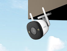 Cargar imagen en el visor de la galería, IMOU Bullet 2 (IPC-F22FEN-0280B-imou) - Camara IP Bullet Wifi de 2 Megapixeles/ Full Color/ Disuasion Activa con Estrobo y Sirena Integrados/ 108 Grados/ 30 Mts de IR/ H.265/ IP67/ Audio/Microfono Integrado/ Deteccion de Humanos/ Ranura para MicroSD/
