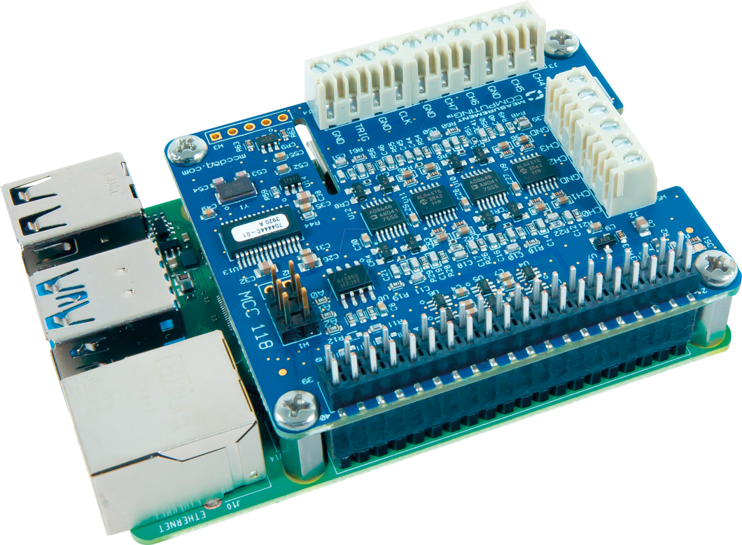 Shield para Raspberry Pi Datalog y Adquisición de Datos