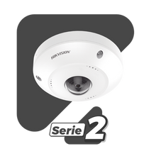 Cargar imagen en el visor de la galería, Fisheye IP 4 Megapixel / Panorámica 180° - 360° / Exterior IP67 / IK10 / PoE / Múltiples Vistas por iVMS-4200
