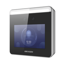 Cargar imagen en el visor de la galería, Terminal WIFI de Reconocimiento Facial ULTRA RÁPIDO y lectura de CÓDIGOS QR / Asistencia + Control de Acceso / Soporta APP de Hik-Connect (P2P) / Hasta 1.5 Mts de Reconocimiento Incluso en Movimiento
