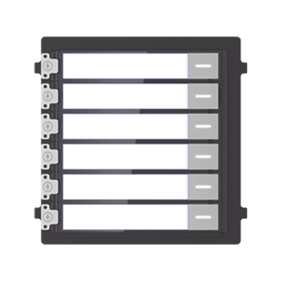 Módulo de Botones Para Videoportero Modular / Llamada de un solo Toque / Soporta Hasta 6 Monitores Principales