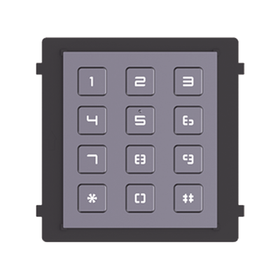 Módulo de Teclado para Frente de Calle  Modular / Desbloqueo de Puerta Mediante Código / Llamada a monitor.