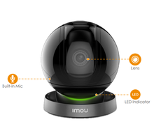 Cargar imagen en el visor de la galería, IMOU RANGER IQ (IPC-A26HIN-imou) - Camara IP PT de 2 Megapixeles/ WiFi/ Con Gateway de Alarma/ Lente de 3.6 mm/ Detección de Humanos con IA/ AutoTracking/ Sirena Incorporada Personalizable/ Audio 2 Vias/ Modo de Privacidad/ Alarma de Sonido Anormal/
