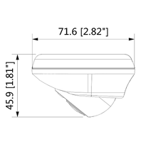 Cargar imagen en el visor de la galería, DAHUA HMW3200L - Camara Mini Domo 1080p/ Especial para DVR Movil/ Lente 2.1 mm/ 139 Grados de Apertura/ Microfono Integrado/ IR de 3 Mts/ Uso Interior/
