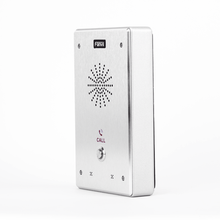 Cargar imagen en el visor de la galería, Intercomunicador IP, 2 líneas SIP, 2 relevadores con botón para llamada, anti-vandálico, IP65 e IK10, PoE
