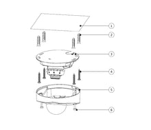 Cargar imagen en el visor de la galería, DAHUA HDBW2241F-M-A-28 - Camara Domo 1080p/ 2 Megapixeles/ Especial para DVR Movil/ Starlight/ Lente de 2.8mm/ IR 20 Mts/ Microfono Integrado/ WDR Real de 120 dB/ IP67/ IK10/
