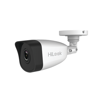 HiLook Series / Bala IP 4 Megapixel / 30 mts IR / Exterior IP67 / PoE / dWDR / Lente 2.8 mm / H.265+