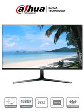 Cargar imagen en el visor de la galería, DAHUA DHI-LM27-B200 - Monitor de 27 Pulgadas/ Full HD/ Especial para Videovigilancia/ Ideal para trabajo 24/7/ Marco Ultra Delgado/ Entrada HDMI&amp;VGA/ VESA/ #LoNuevo
