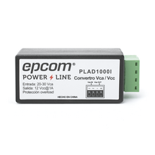 Cargar imagen en el visor de la galería, (2 en 1) Convertidor de Energía 24 Vca a 12 Vcc (CA a CD) y Filtro Contra Ruido para Cámaras / Voltaje de Entrada 20~30 Vca / Salida 12Vcc @ 1 A / ENVIO DE ENERGIA A LARGAS DISTANCIAS / Terminales Tipo Tornillo.
