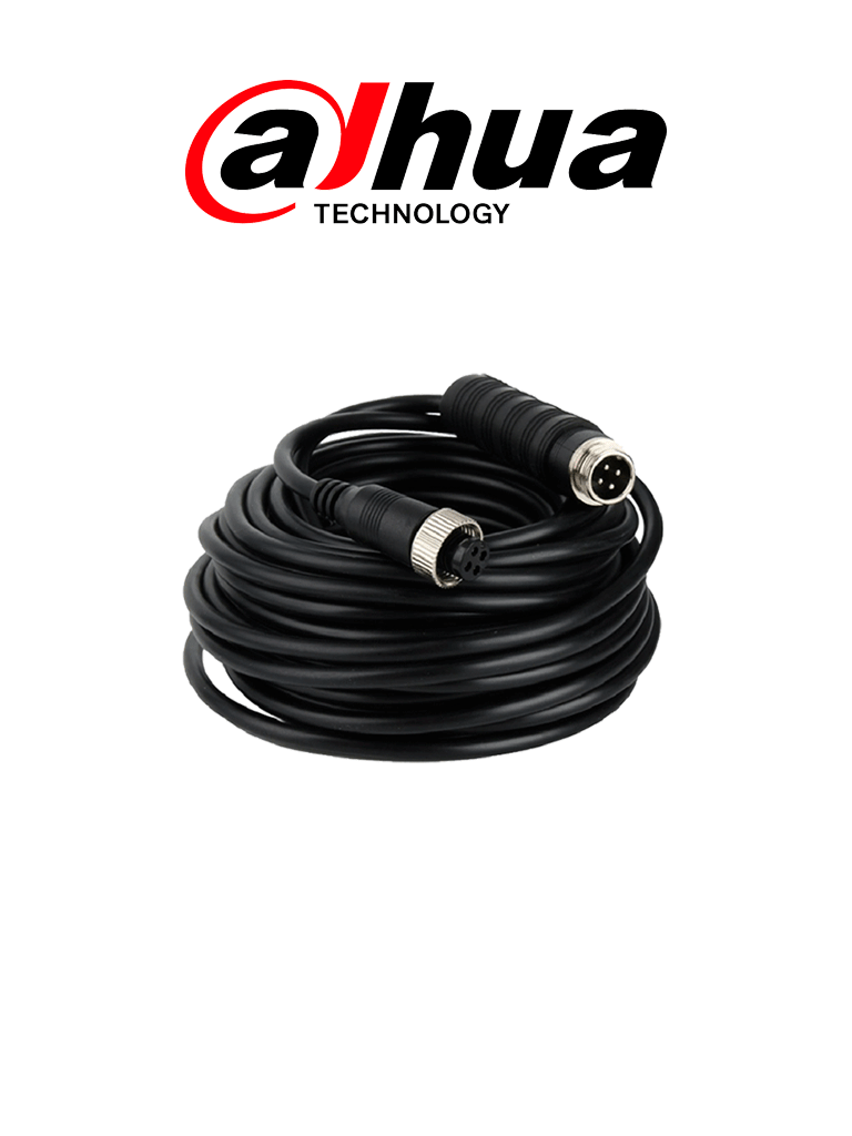 DAHUA CONECT12MTSV2 - Cable Extensor Tipo Aviación de 12 Mts/ Para Transmisión de Video y Audio Analógico/ para DVR Movil/ #Proyectos