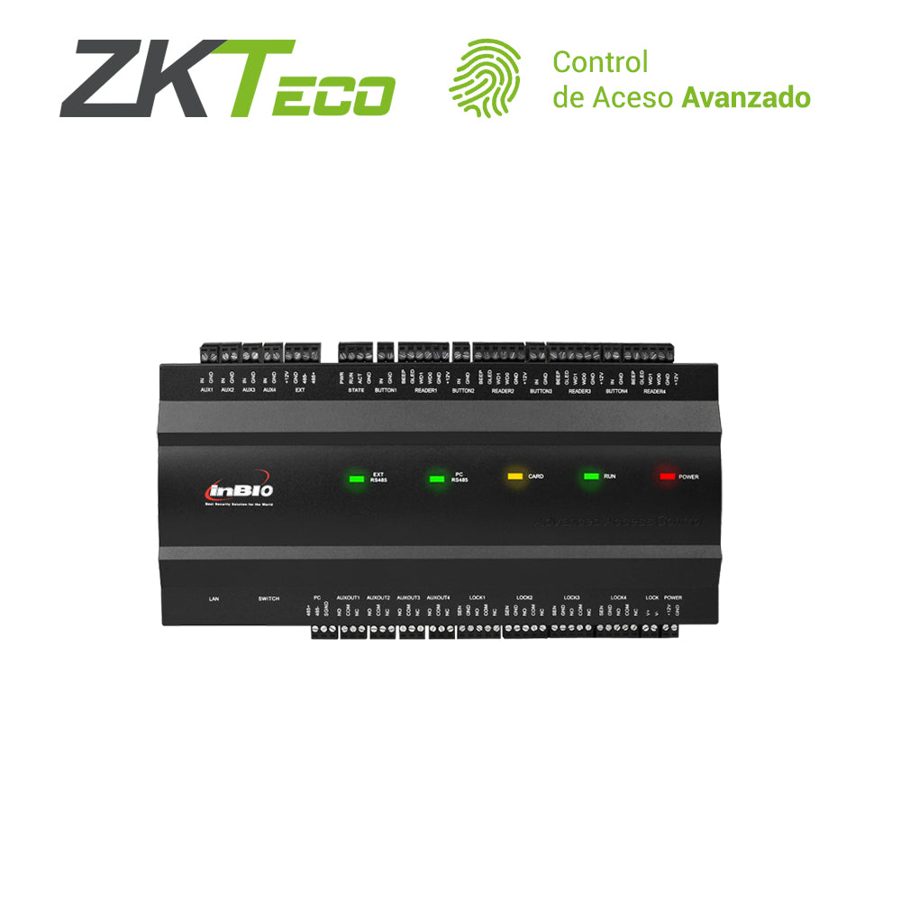 ZKTECO INBIO260 Panel de Control de Acceso